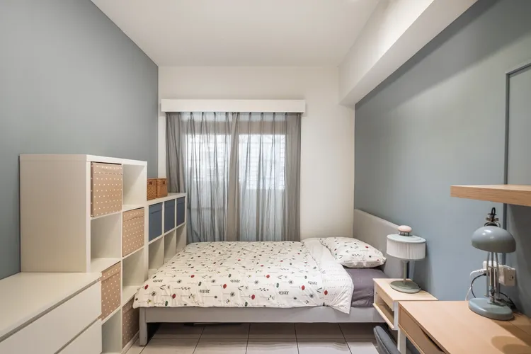 來自苗栗的同仁毓妏表示在外工作真的很需要有個放鬆的空間，這次的改造真的超乎想像。業者提供