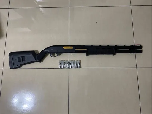 北市男網購零件改生存遊戲霰彈槍「殺傷力大增」 警衝兵工廠住宅逮人