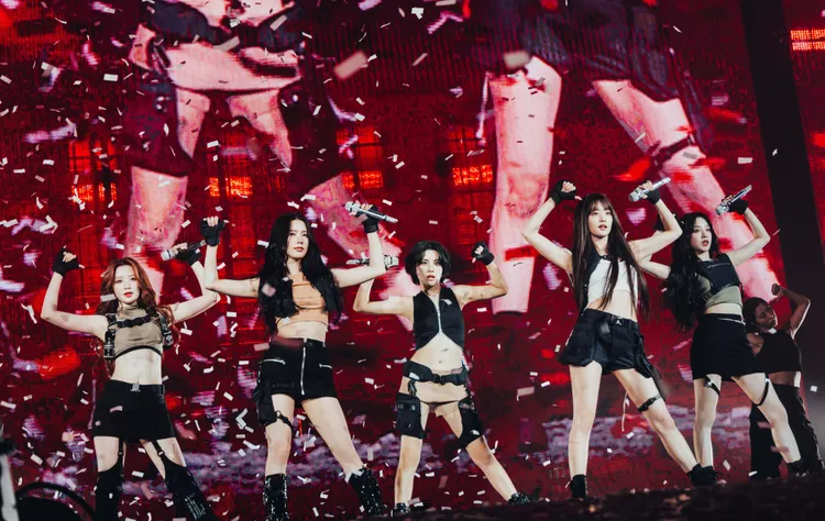 (G)I-DLE展現精湛歌舞實力。KKLIVE提供