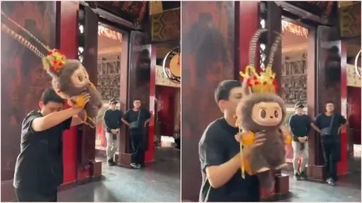 爆红公仔泡泡玛特变三太子惹议 台南新营太子宫回应曝真相