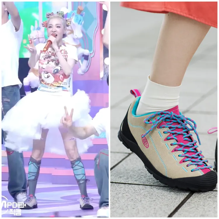 2NE1  Sandara Park表演時挑選Jasper，3800元。翻攝IG、品牌提供