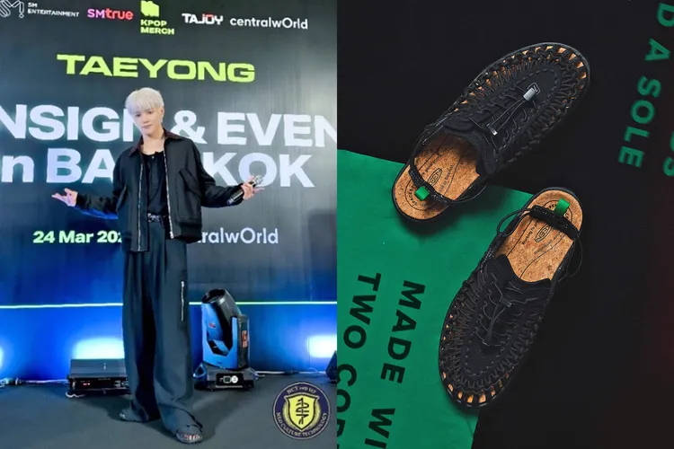 NCT Taeyoung表演時穿上Uneek II Convertible，4200元。翻攝IG、品牌提供