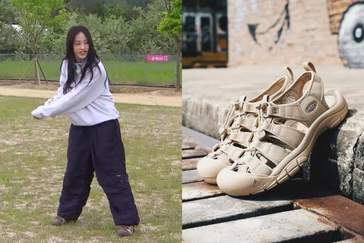 NewJeans Minji也穿上Newport鞋款，3800元。翻攝IG、品牌提供 