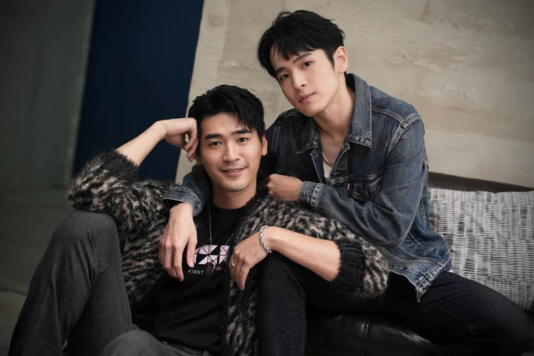 涂善存（前）和張豐豪培養出深厚交情。彭欣偉攝