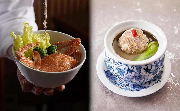 台南遠東香格里拉飯店超人氣自助餐「螃蟹季吃到飽」將螃蟹融入各國料理，帶領食客品味最鮮美的秋蟹風味；飯店最高樓景觀餐廳醉月樓「尋蟹季」則以細膩滬菜風味，呈獻鮮滿全席的限定佳餚。業者提供