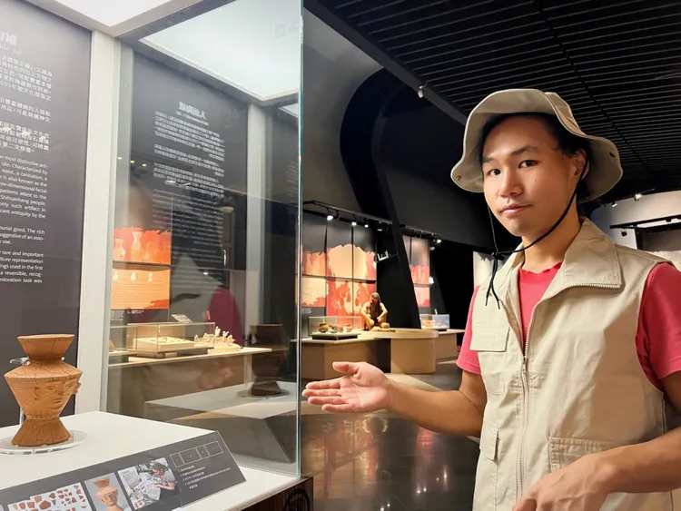 「地底秘境tour」深入了解十三行文化的奧秘。館方提供