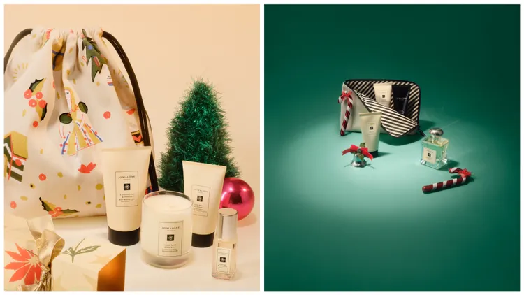 佳節獨享小奢華組（左圖），3200元；英倫紳士旅行組（右圖），7200元。品牌提供