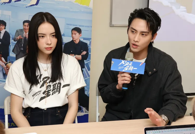 林奕嵐（左）與范少勳都是很被看好的新生代演員。莊宗達攝影