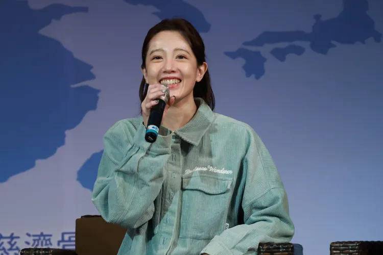 黃薇渟飾演血癌病友「林虹汝」。大愛提供