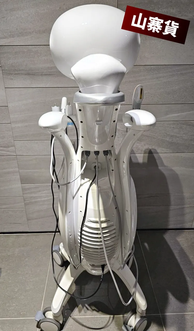 扣案之仿冒海芙音波媚必提。翻攝畫面