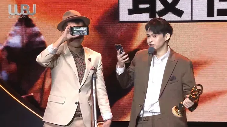 放火獲最佳剪輯獎。翻攝走鐘獎YT