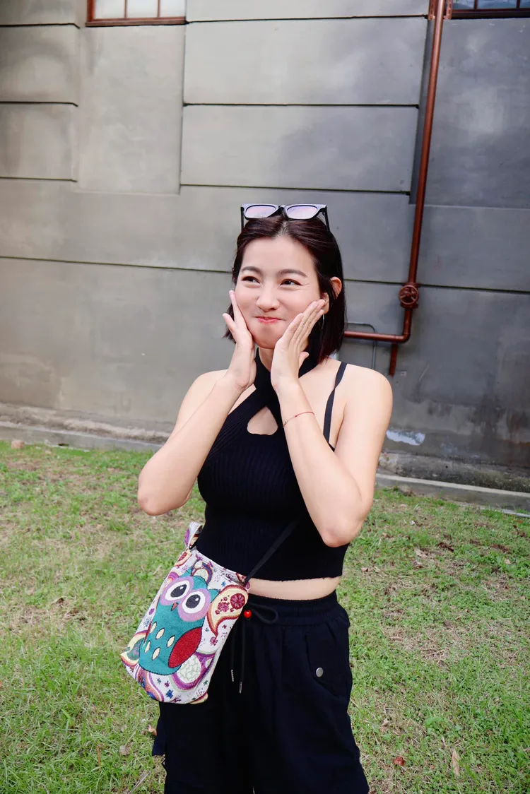 米可白透露自己瘦不下來。翻攝米可白臉書