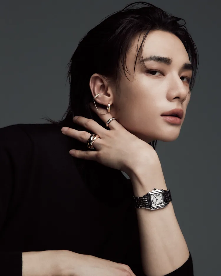 韓團Stray Kids成員成為卡地亞全新品牌大使。