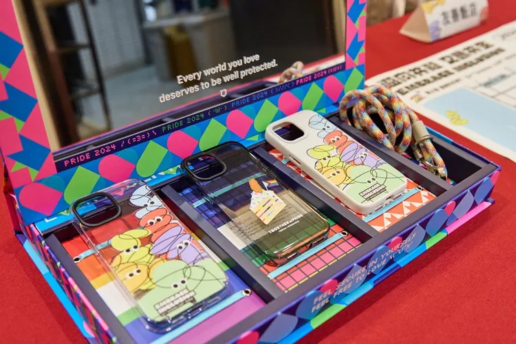 同志遊行周邊商品1。翻攝2024台灣同志遊行官網