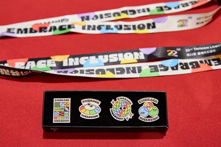 同志遊行周邊商品2。翻攝2024台灣同志遊行官網