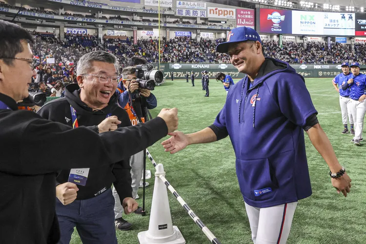 曾豪駒帶領中華隊奪冠。  中央社