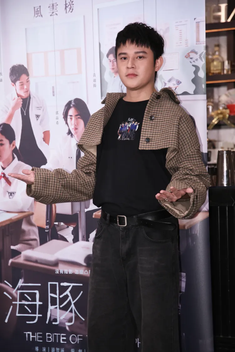 傅顯皓戲裡不敢為被霸凌的好友發聲。彭欣偉攝影