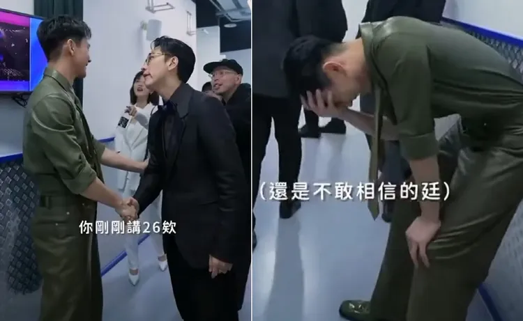 施名帥一句話對劉冠廷有如晴天霹靂。翻攝劉冠廷臉書