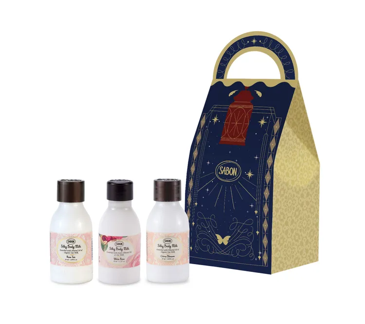 快閃限量禮盒經典玫瑰乳液組，1080元。品牌提供