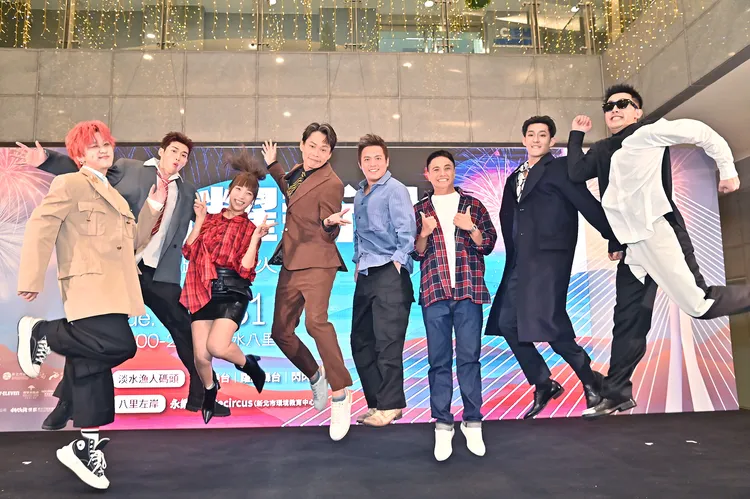 眾星大合照。寬寬整合行銷提供