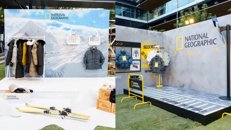 國家地理服飾打造「全境探險之旅」快閃秘境。品牌提供