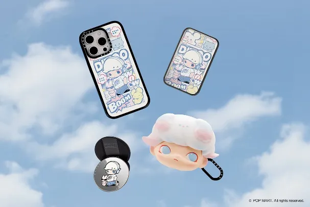 CASETiFY 獨家推出地區限定 DIMOO 印花聯名手機殼及電子配件。CASETiFY提供

