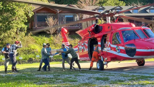 司馬庫斯聯外道路中斷!150名居民受困 今上午空投1.5頓物資