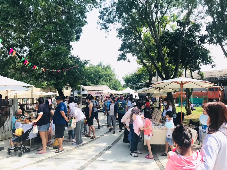 新營甜蜜節邁入第5屆，現場有市集及闖關活動。南市府提供