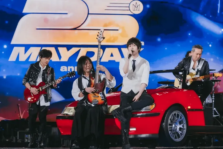 五月天近期忙於巡演上海站。圖／相信音樂提供