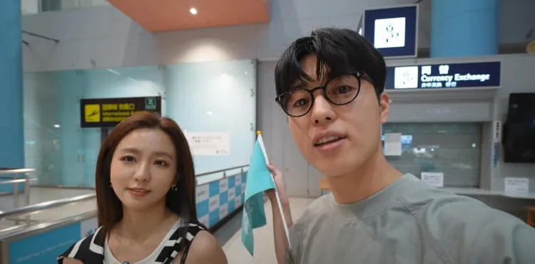 Tommy曾帶周曉涵一起遊大阪。翻攝
TommyTommy Japan頻道