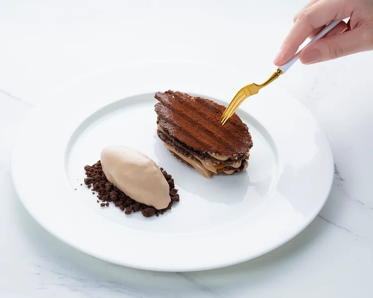 義大利經典的｢千層酥」，每一口都呈現出義式甜點的質感與創意。業者提供