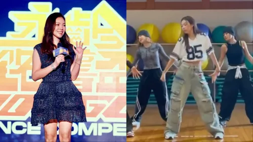 曾馨瑩曬15歲愛女「妞妞」飆舞畫面 套小短衣秀俐落舞姿