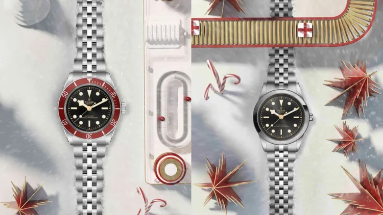 TUDOR Black Bay，41mm，鋼錶殼，鋼錶帶，左圖款14萬4500元、右圖款13萬1000元。品牌提供