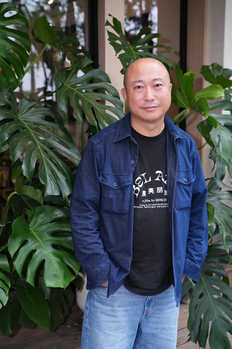 耿軍談《漂亮朋友》。彭欣偉攝