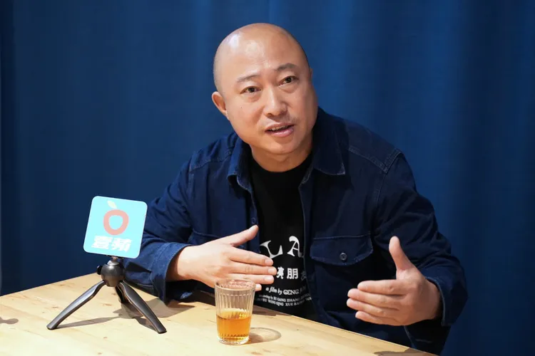 耿軍談在中國拍獨立電影的處境。彭欣偉攝