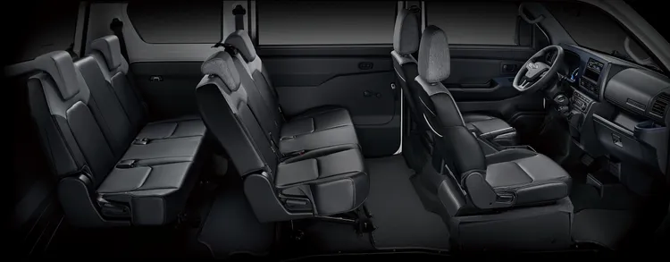 J SPACE廂車車型提供2人座、5人座及8人座車型。業者提供