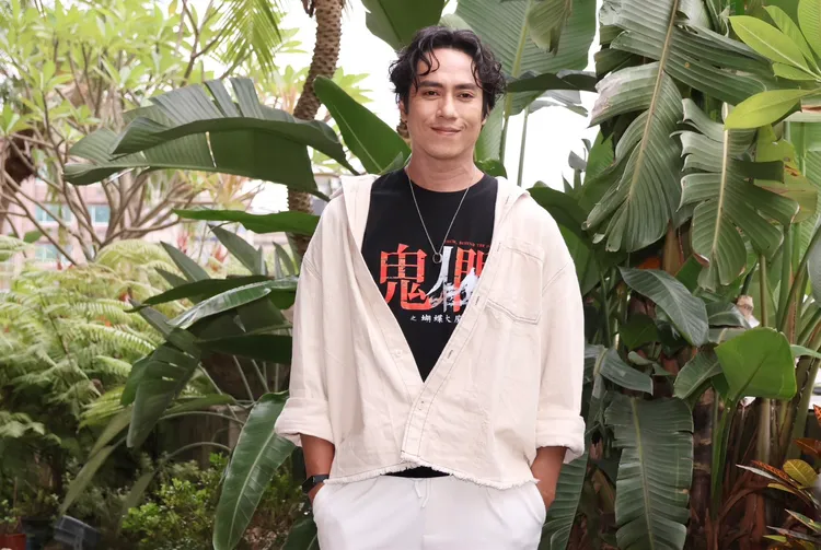 莊凱勛的大罩門是小孩跟小動物。莊宗達攝