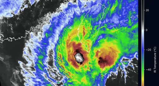 天兔颱風即將觸陸！今夜「涵蓋高屏」　4縣市慎防強雨