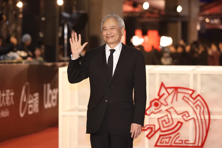 李安每年回台出席金馬獎鼓勵影人。彭欣偉攝