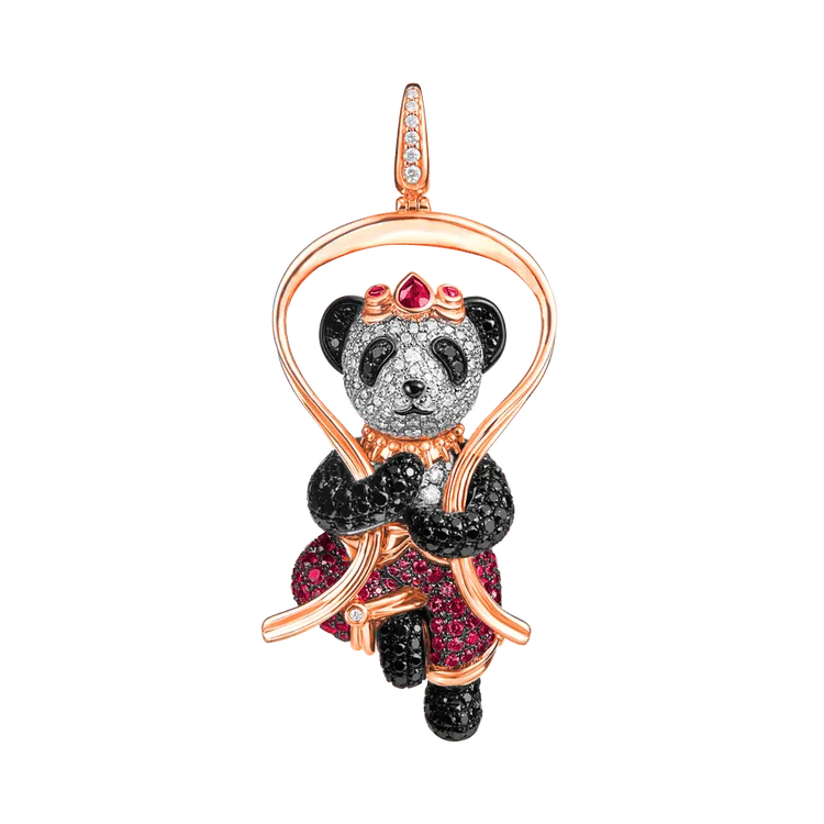 Qeelin敦煌BoBo項鍊，82萬8500元。品牌提供