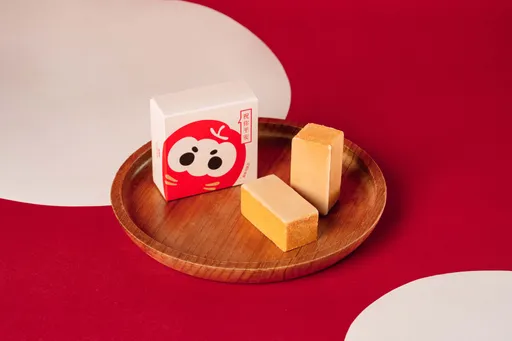 微熱山丘蘋果酥化身平安福達摩 限定包裝加持生活「蘋」安幸福