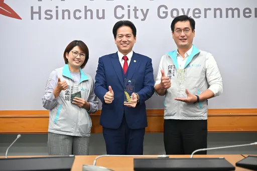 展現智慧科技導入市政便民服務 竹市地政推展獲三大國家級獎項肯定