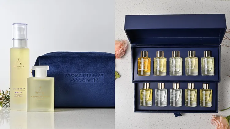 舒心自在（左）3800元、典藏芳療珠寶盒（右）4000元。品牌提供
