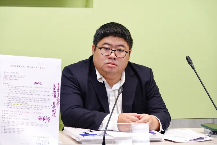 民進黨立法院黨團書記長蔡易餘。記者莊宗達攝