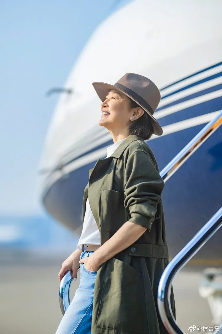 林青霞接受自己的不完美。翻攝林青霞微博