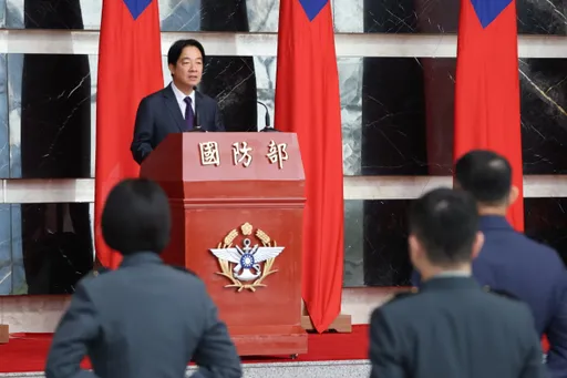 賴清德主持將官晉任授階典禮!陳世輝升空作部中將副指揮官