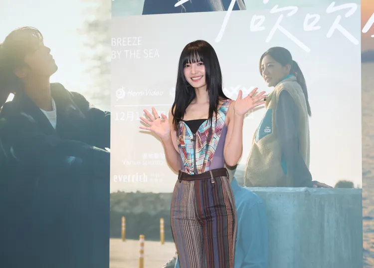 吳子霏四度和何潤東合作。攝影中心攝