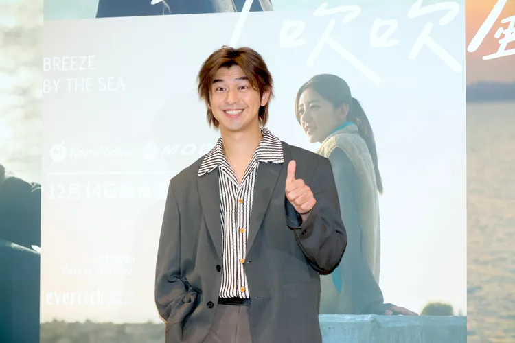 陳柏霖飾演的明星角色有不少導演何潤東自己的投射。攝影中心攝