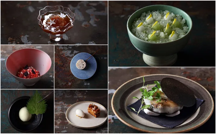 Minimal先前推出有7道冰品的套餐料理。翻攝Minimal