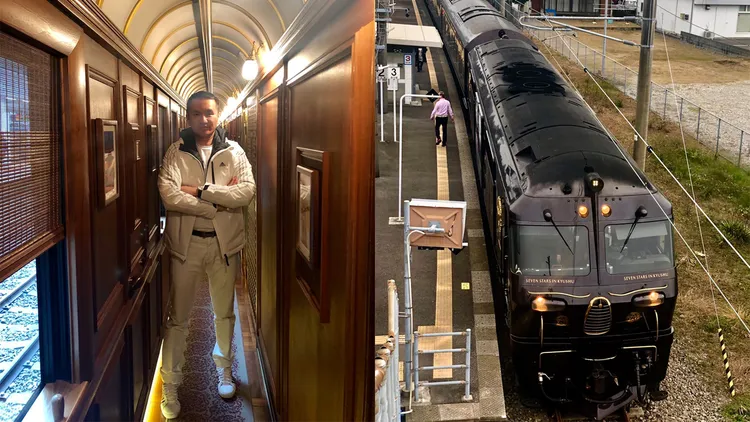 常如山曾體驗七星鐵道之旅